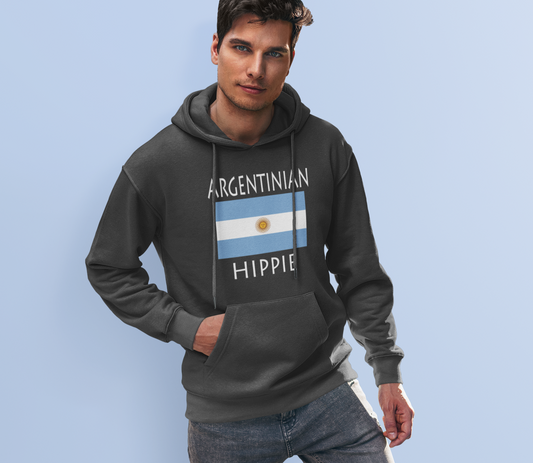 Argentinian Flag Hippie™ Unisex Hoodie