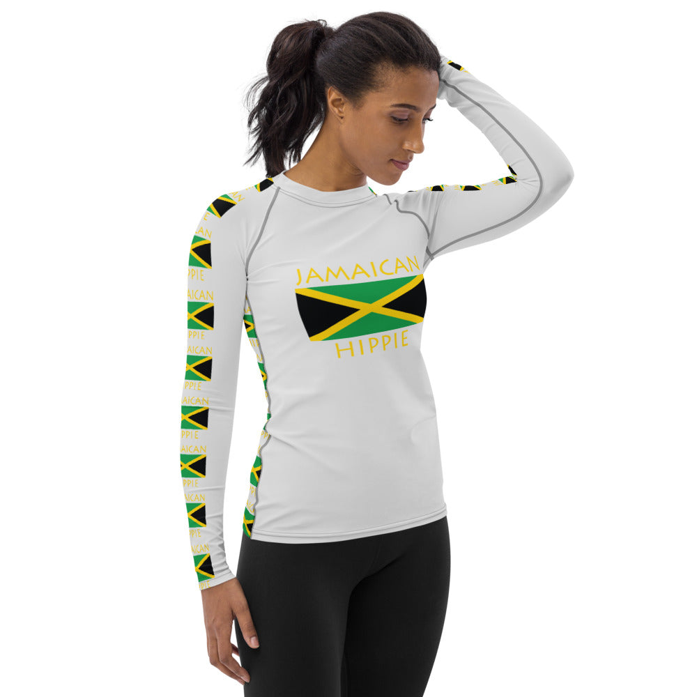 Cropped Rash Guard: Bloq UV