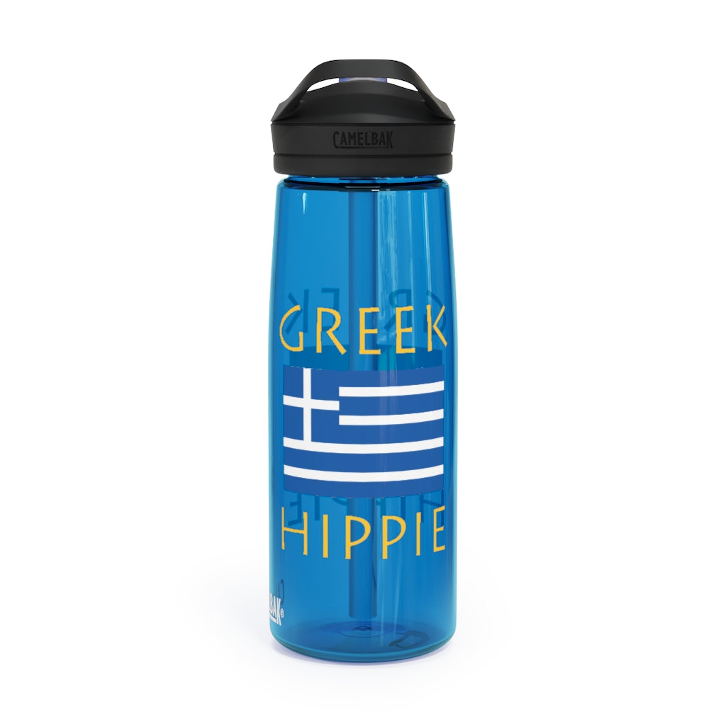 Greek Flag Hippie CamelBak Eddy®  Water Bottle, 20oz / 25oz