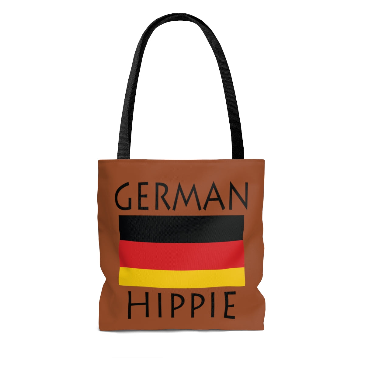 The German Flag Hippie tote is the perfect gym bag, yoga bag, Pilates bag, beach bag, shopping bag...do everything bag!  3 sizes to choose from so it is perfect for every occasion and you'll look you sharp with the perfect accessory!  The hippie vibe of caring for people & planet is alive in every Stately Wear tote!  Also available from Katie Couric Shop.