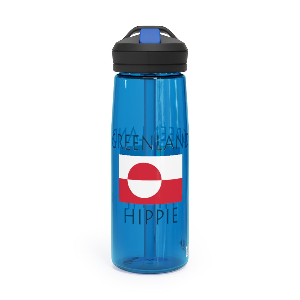 Greenland Flag Hippie CamelBak Eddy®  Water Bottle, 20oz\25oz