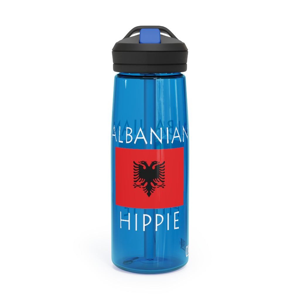 Albanian Flag Hippie CamelBak Eddy®  Water Bottle, 20oz / 25oz