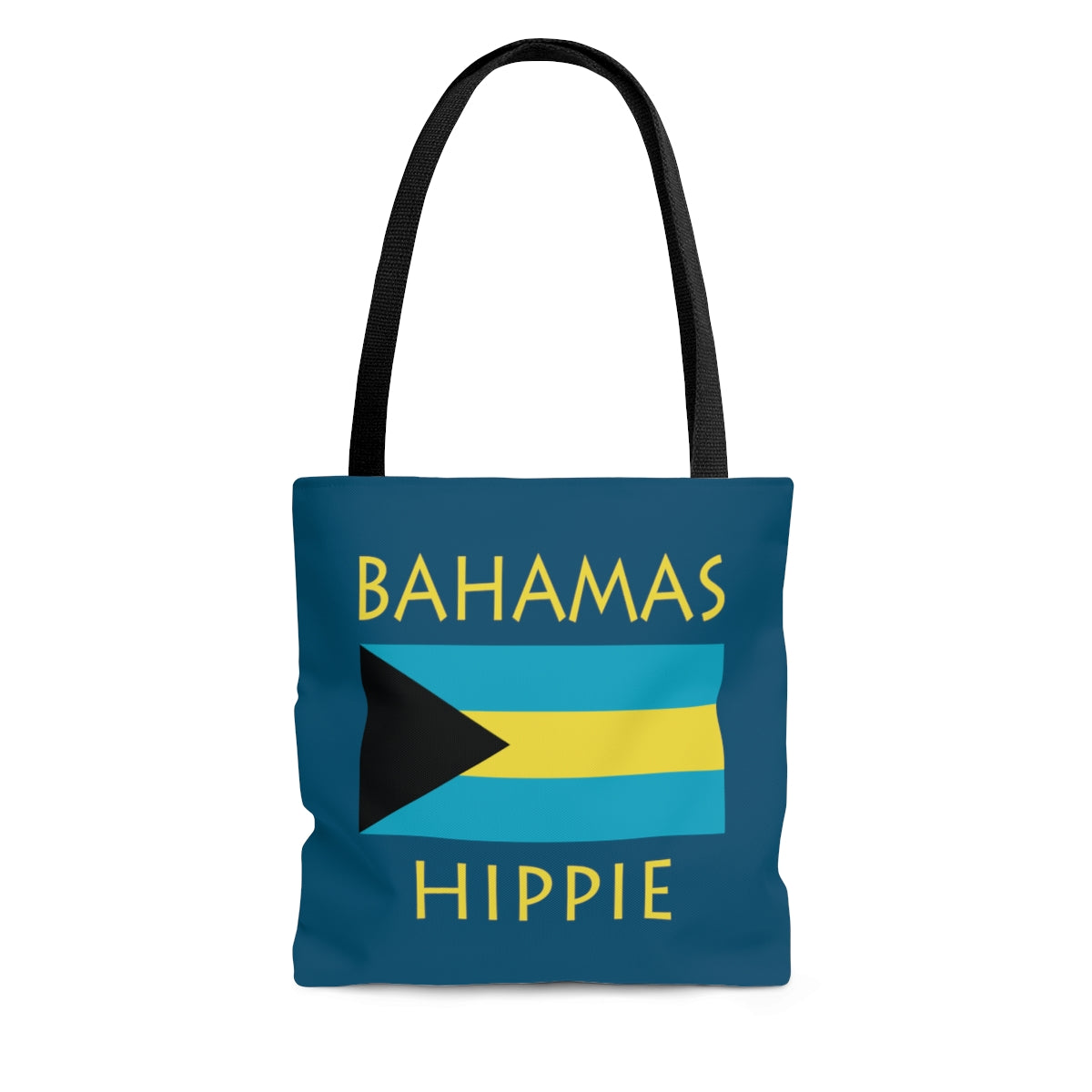 Bahamas Flag Hippie™ Carry Everything Tote Bag.