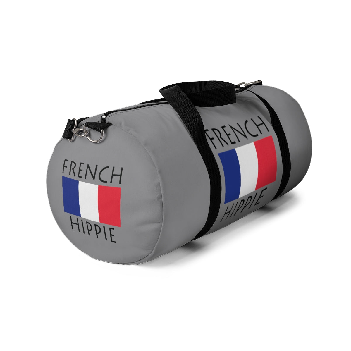  Stately Wear's French Flag Hippie duffel bag is colorful, iconic and stylish. We are a Katie Couric Shop partner. This duffel bag is the perfect accessory as a beach bag, ski bag, travel bag, shopping bag & gym bag, Pilates bag or yoga bag. Custom made one-at-a-time with environmentally friendly biodegradable inks & dyes. 2 sizes to choose. Stately Wear's bags are very durable, soft and colorful duffels with durable strap.