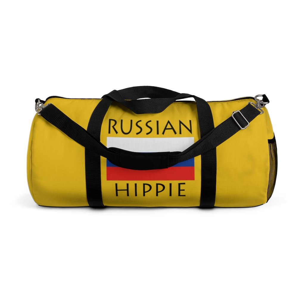 Russian Flag Hippie™ Carry Everything Duffel Bag