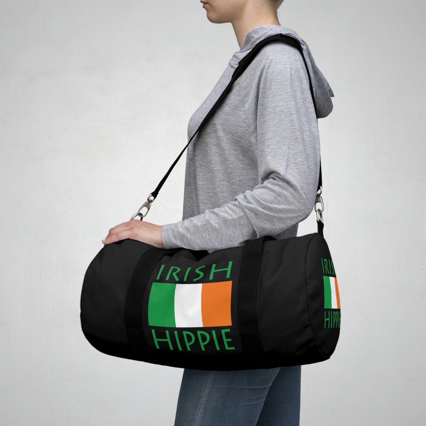 Irish Flag Hippie™ Carry Everything Duffel Bag