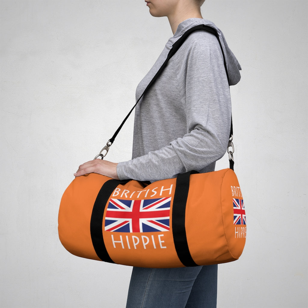 British Flag Hippie Carry Everything Duffel Bag