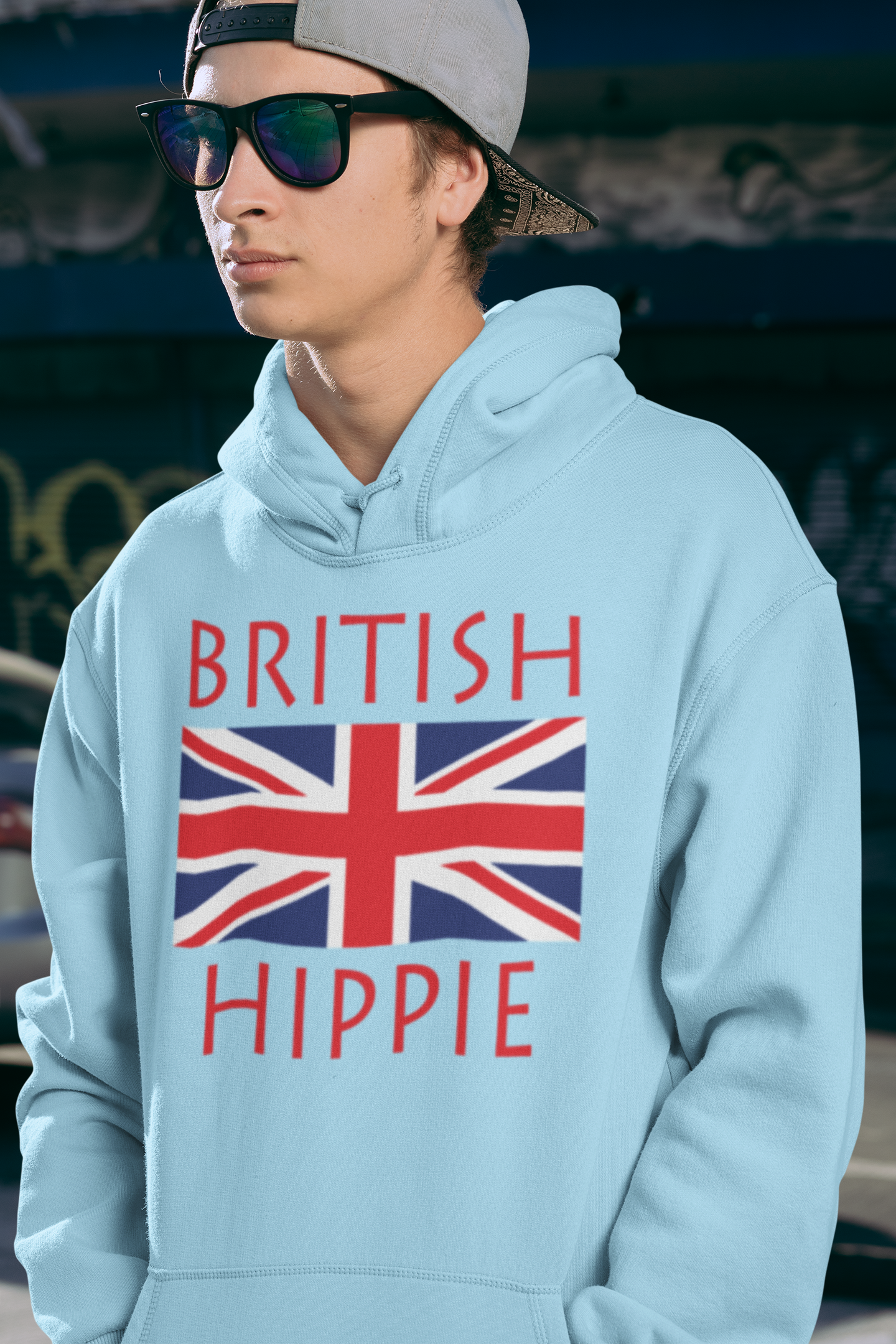 British Flag Hippie™ Unisex Hoodie