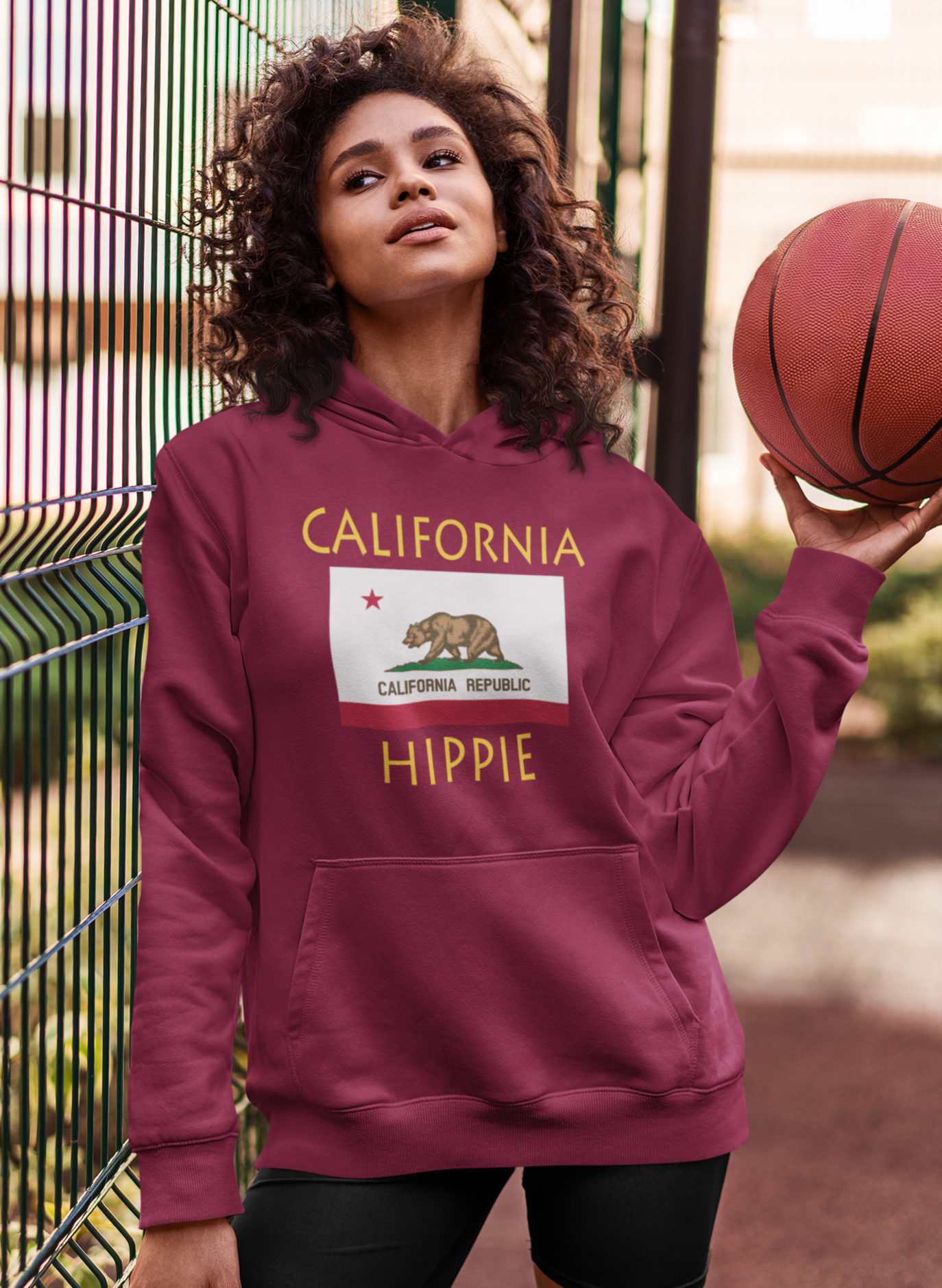 California Flag Hippie™ Unisex Hoodie