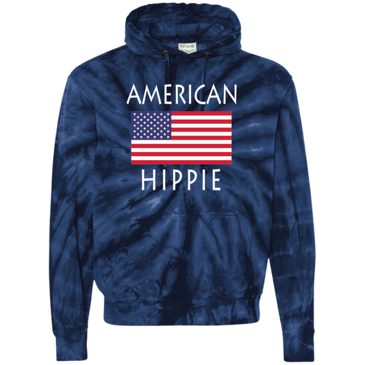 CD877 Unisex Tie-Dyed Pullover Hoodie