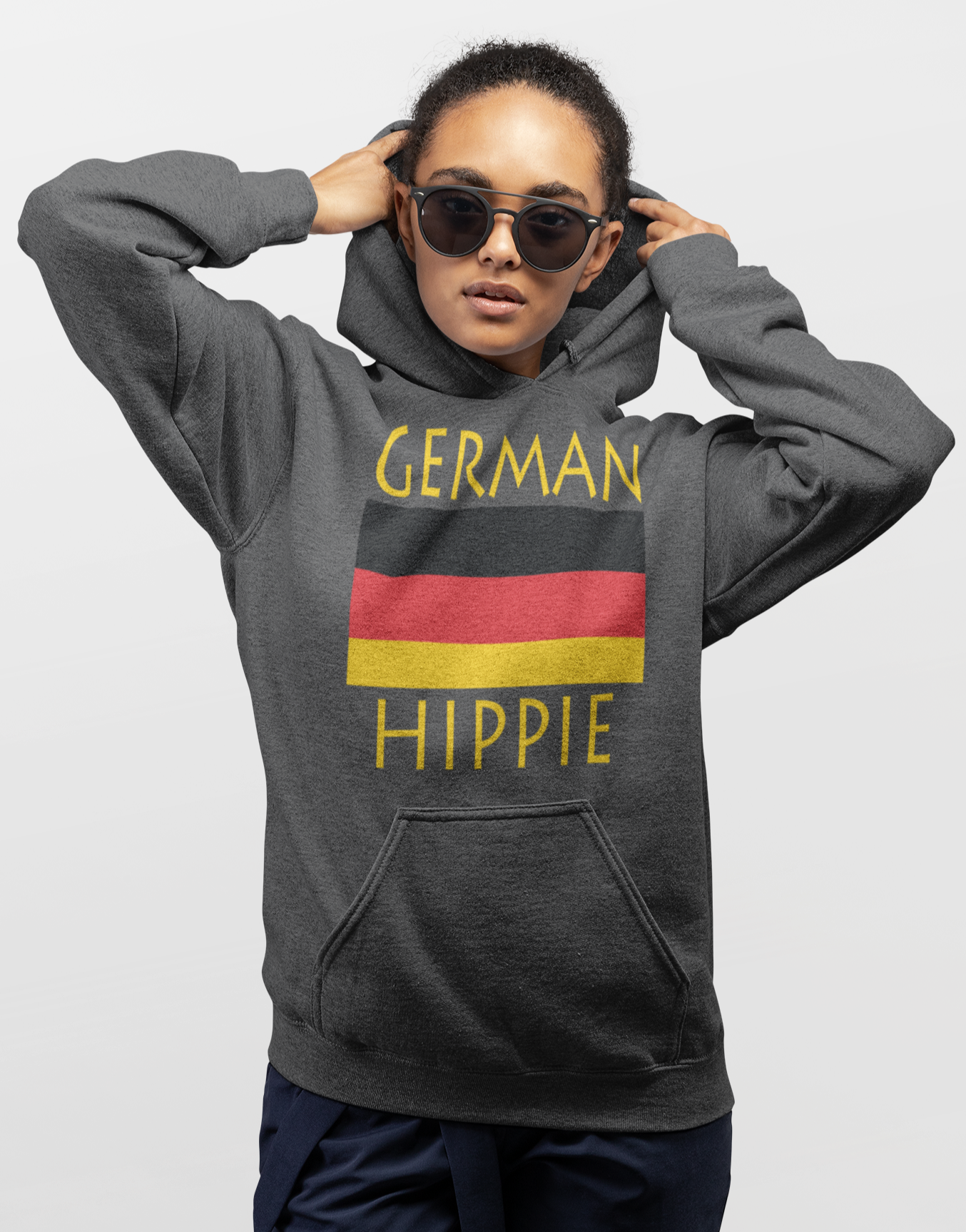 German Flag Hippie™ Unisex Hoodie