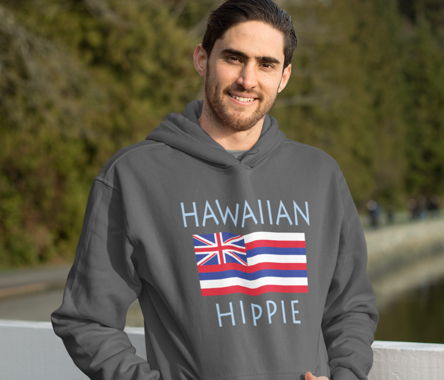 Hawaiian Flag Hippie™ Unisex Hoodie