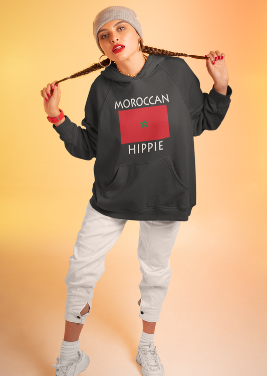 Moroccan Flag Hippie™ Unisex Hoodie