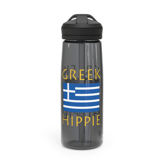 Greek Flag Hippie CamelBak Eddy®  Water Bottle, 20oz / 25oz