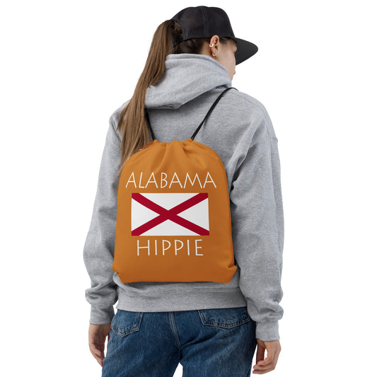Alabama Flag Hippie™ Look Sharp Drawstring bag