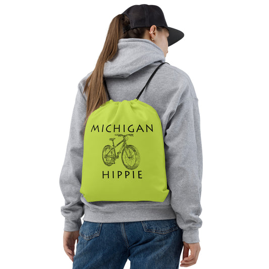Michigan Bike Hippie™ Drawstring bag
