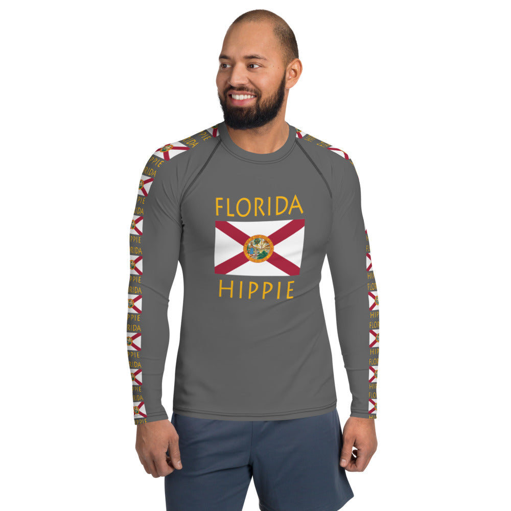Florida Flag Hippie™ Men's Rash Guard