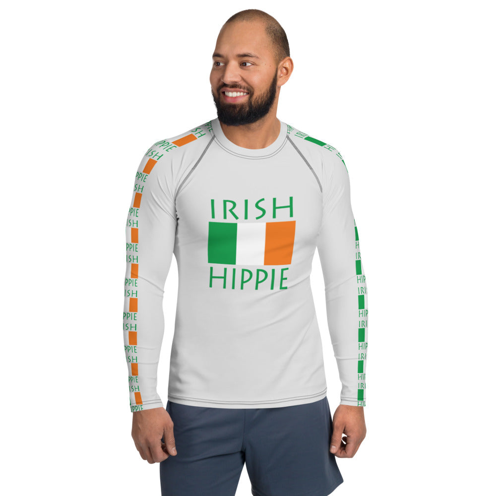 Irish Flag Hippie™ Men's Rash Guard