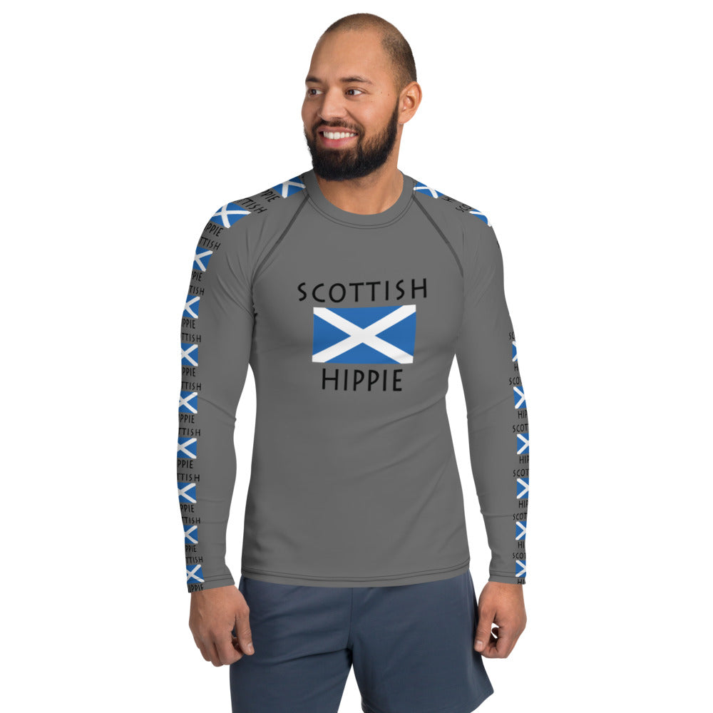 Scottish Flag Hippie™ Men's Rash Guard