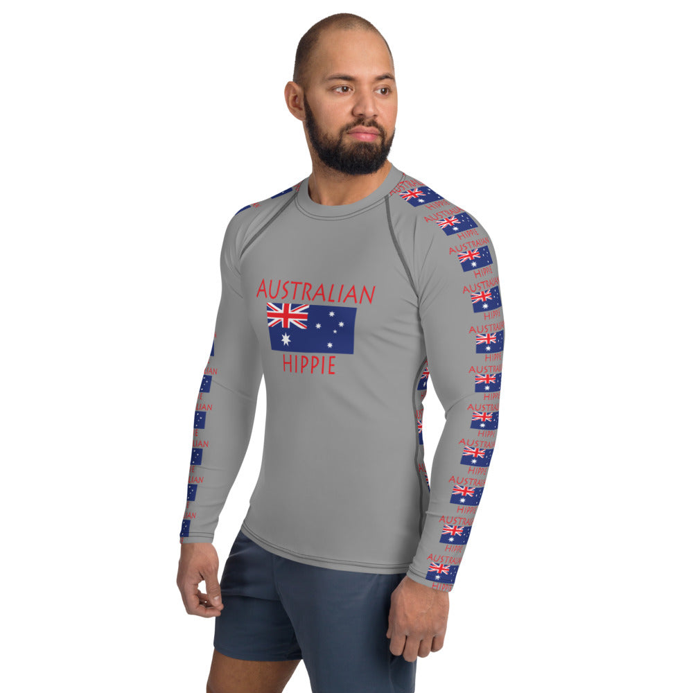 Australian Flag Hippie™ Men's Rash Guard