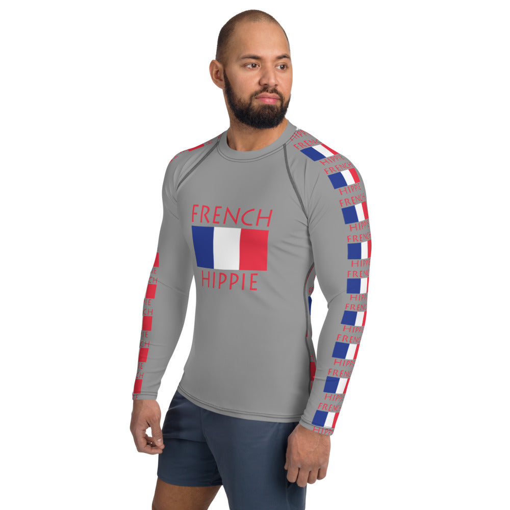 French Flag Hippie™ Men's Rash Guard