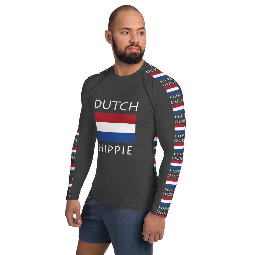 Dutch Flag Hippie™ Men's Rash Guard