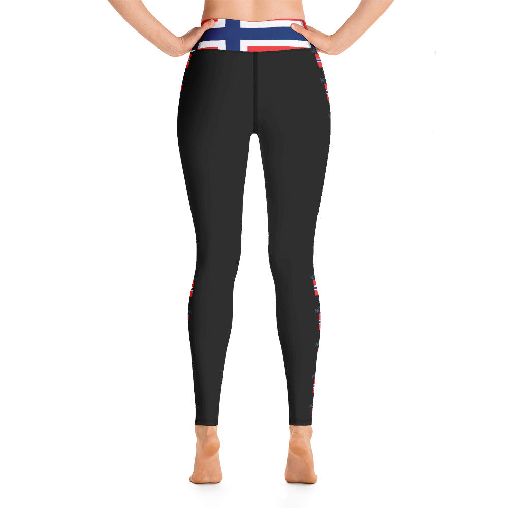 Norwegian Flag Hippie™ Yoga Leggings
