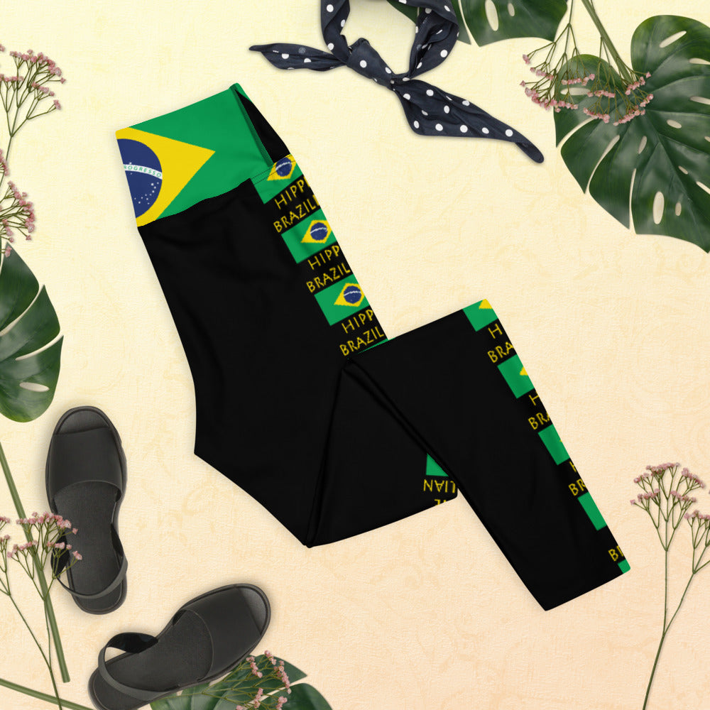 Brazilian Flag Hippie™ Yoga Leggings