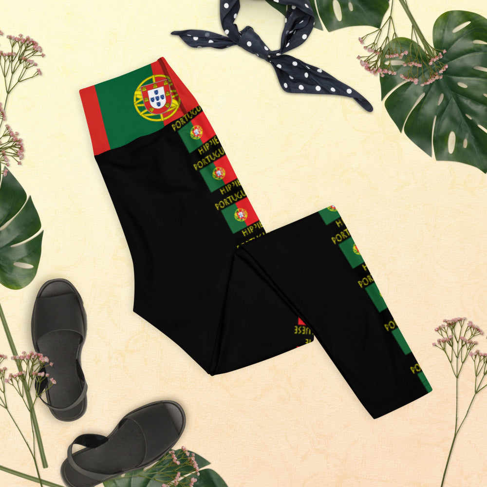 Portuguese Flag Hippie™ Yoga Leggings