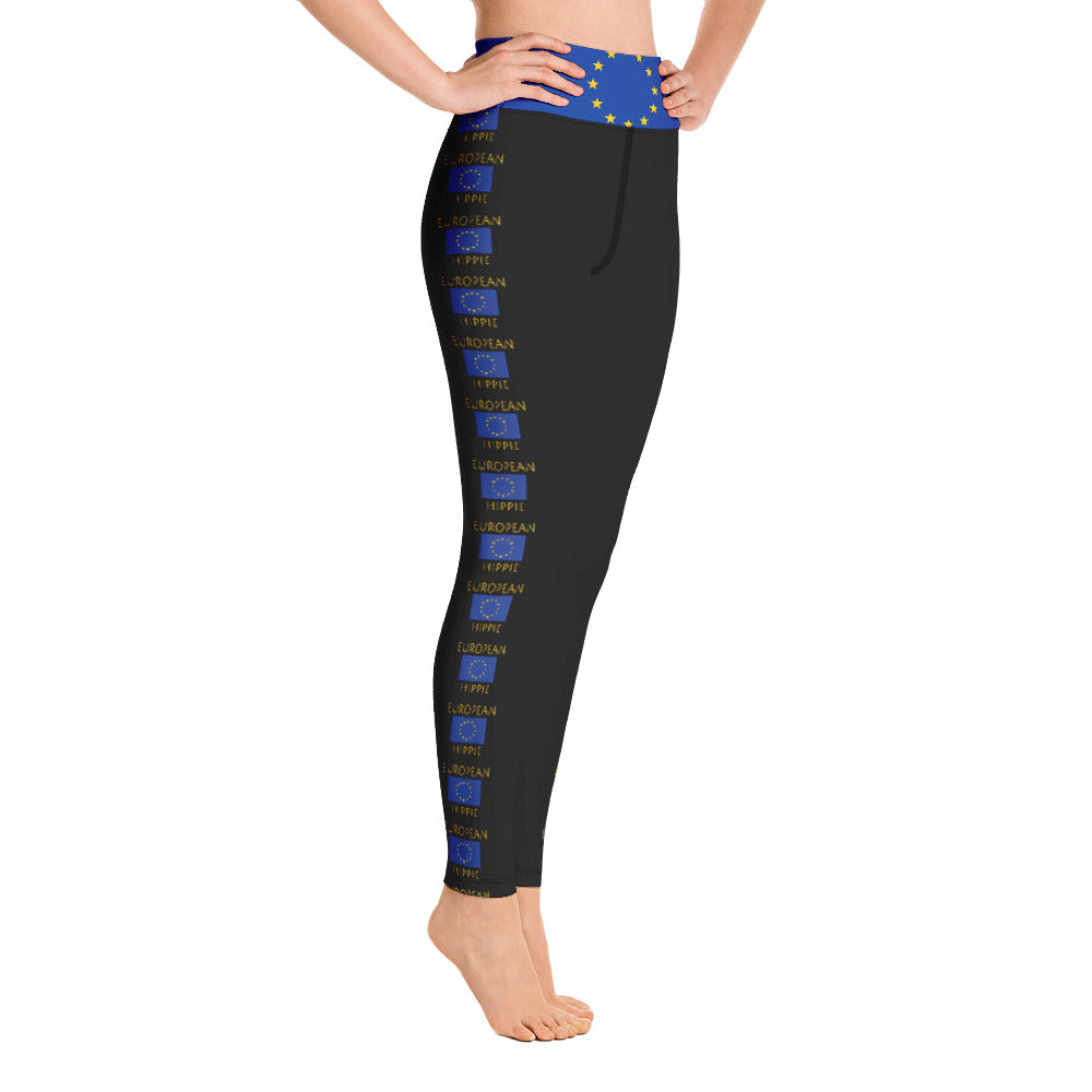 European Flag Hippie™ Yoga Leggings – statelywearcom