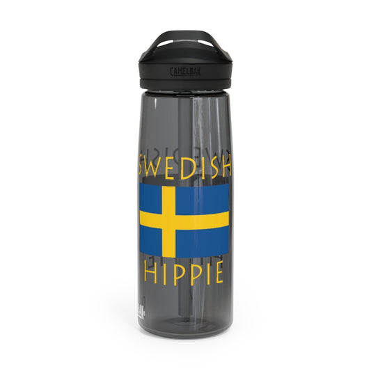 Swedish Flag Hippie CamelBak Eddy®  Water Bottle, 20oz / 25oz