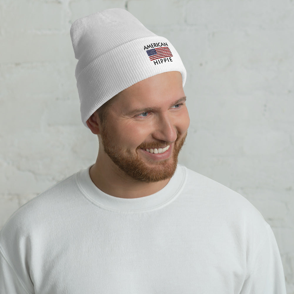a great american flag beanie. this beanie will keep you warm and stylish. Stately Wear's flag hippie collection of hoodies, tees, leggings, duffels & totes are bestsellers. Amazon bestseller.