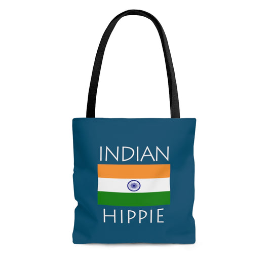 Indian Flag Hippie™ Carry Everything Tote Bag.
