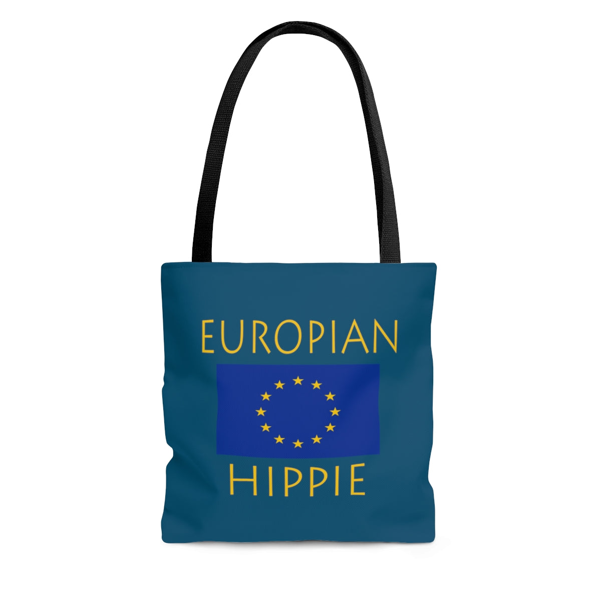 European Flag Hippie™ Carry Everything Tote Bag.