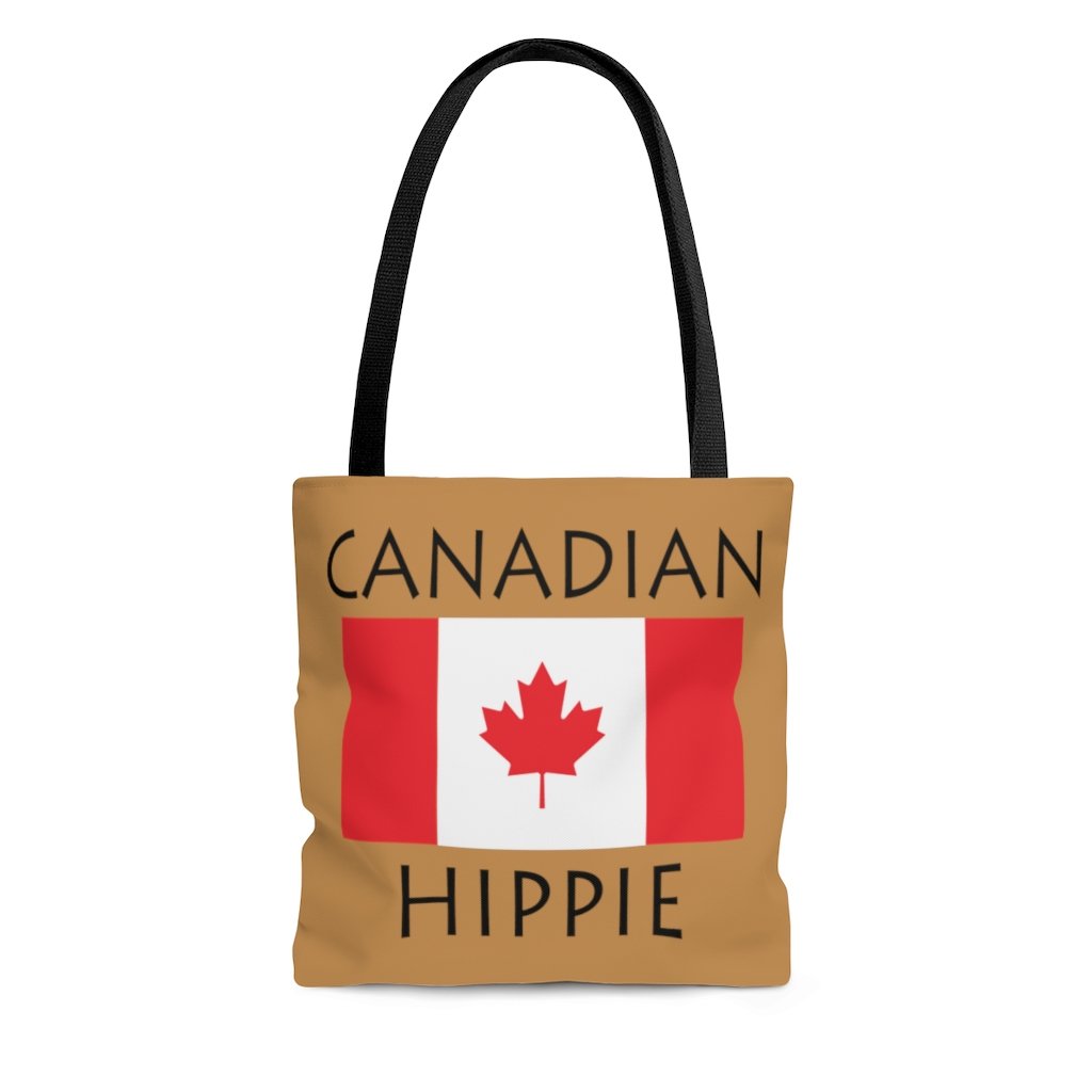 Canadian Flag Hippie™ Carry Everything Tote Bag