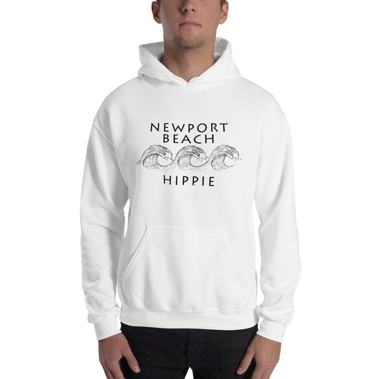Newport Beach Ocean Hippie Hoodie--Men's