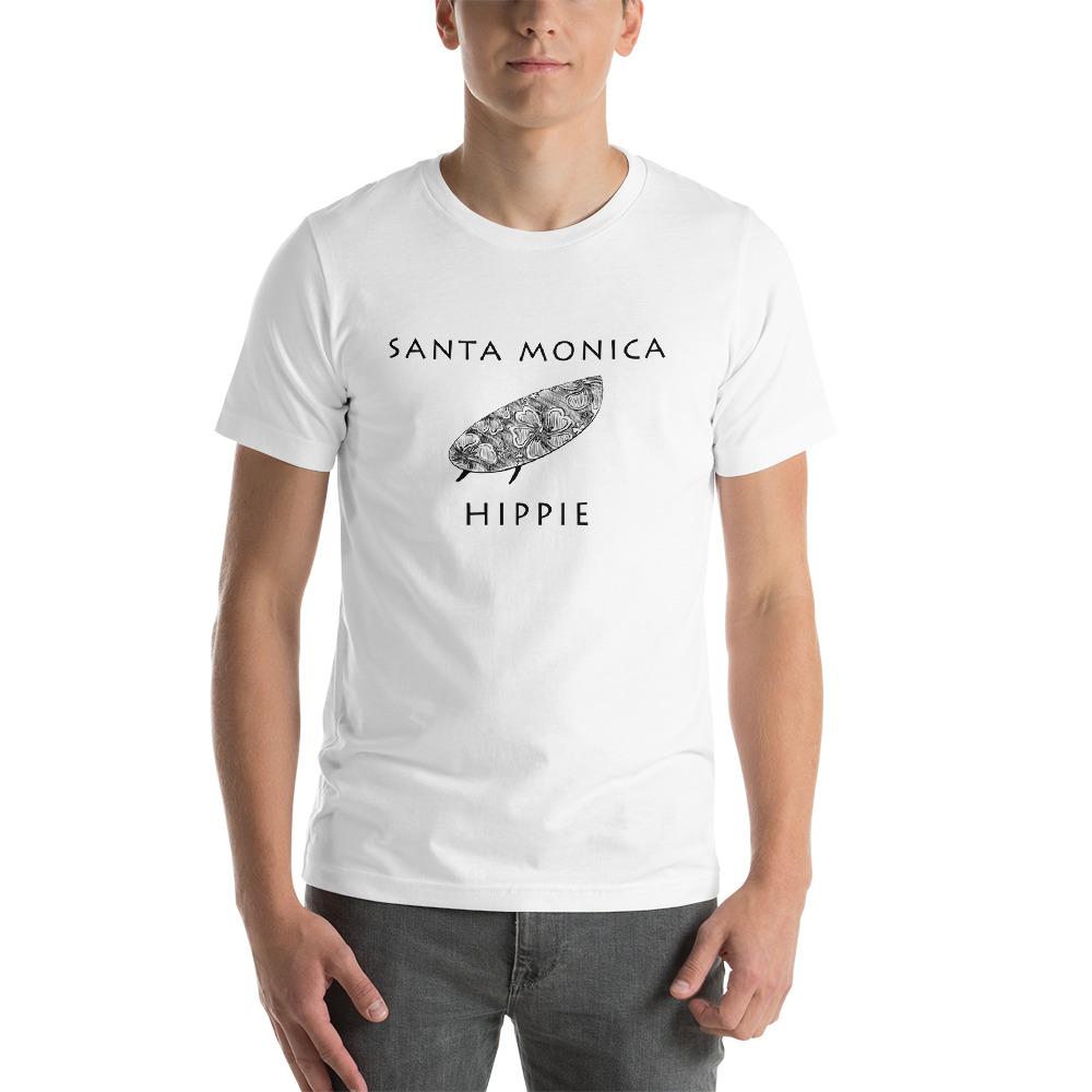 Santa Monica Surf Hippie Unisex Jersey T-Shirt