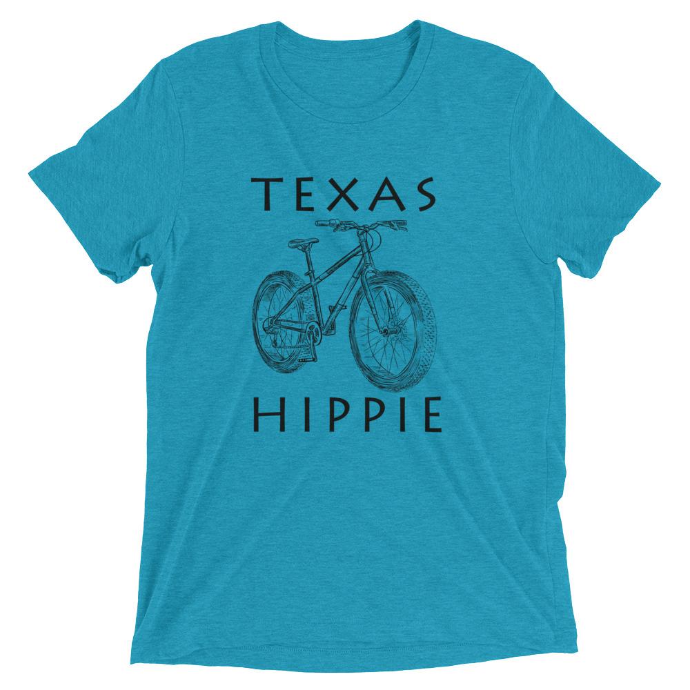 Texas Bike Hippie Unisex Tri-blend T-Shirt