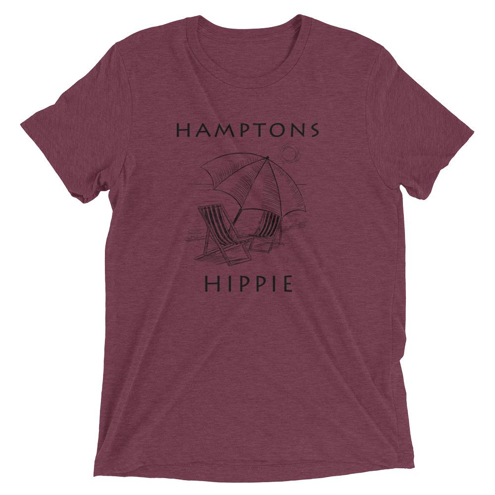 Hamptons Beach Hippie Unisex tri-blend t-shirt