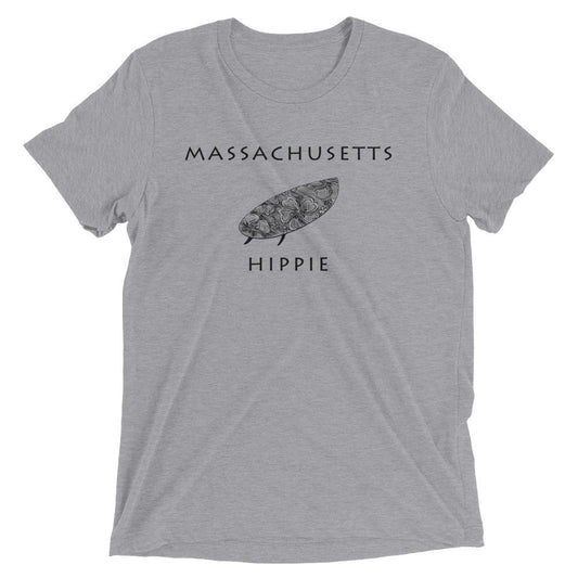 Massachusetts Surf Hippie Unisex Tri-blend T-Shirt
