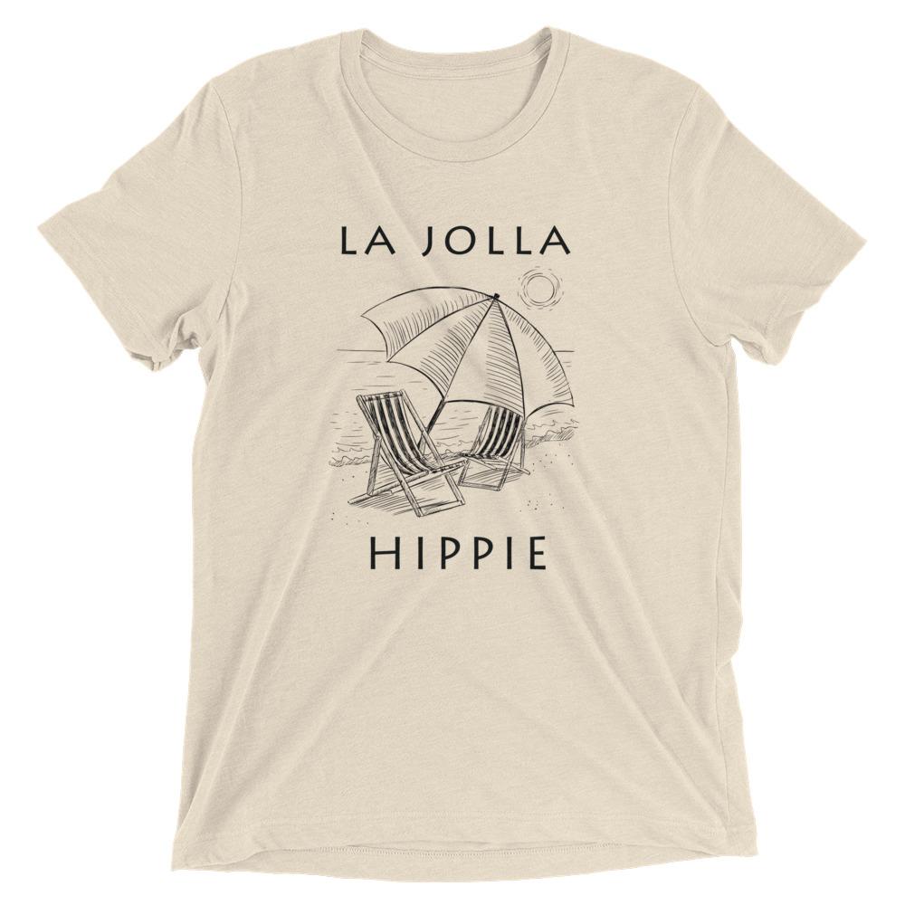 La Jolla Beach Hippie Unisex tri-blend t-shirt