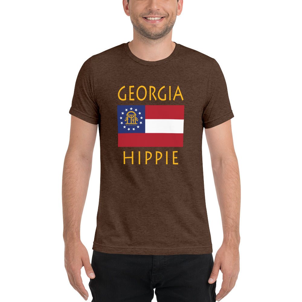Georgia Hippie™ Men's Tri-blend t-shirt