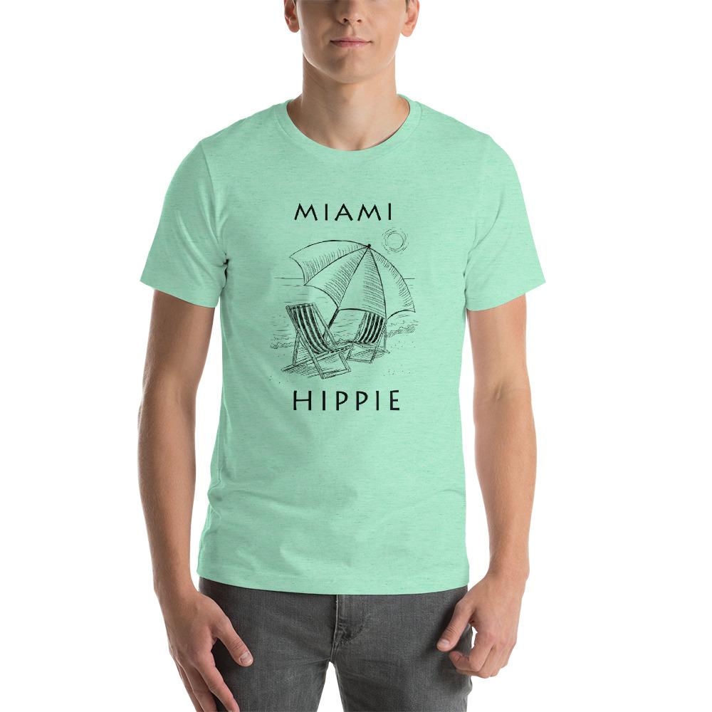 Miami Beach Unisex Hippie T-Shirt