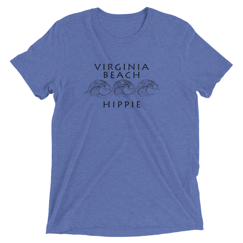 Virginia Beach Ocean Hippie Unisex Tri-blend T-Shirt