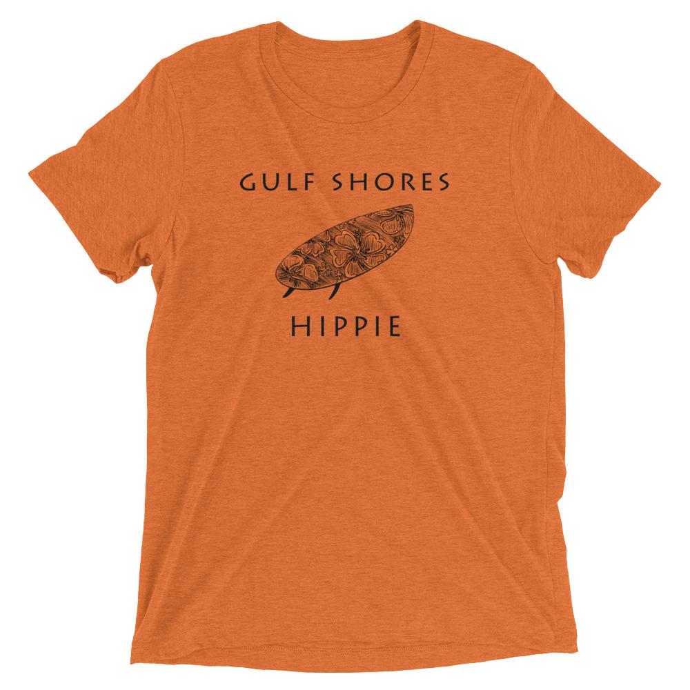 Gulf Shores Surf Hippie Unisex Tri-blend T-Shirt