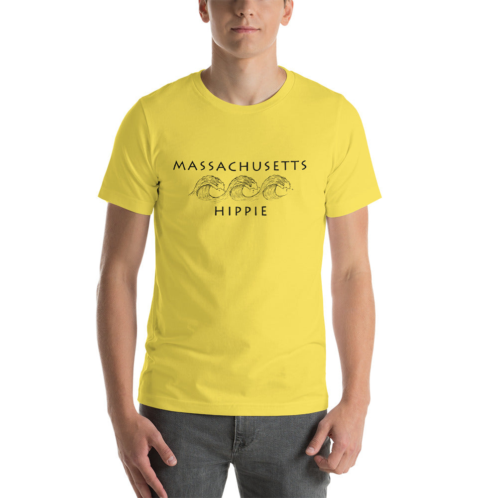 Massachusetts Ocean Hippie Unisex Jersey T-Shirt