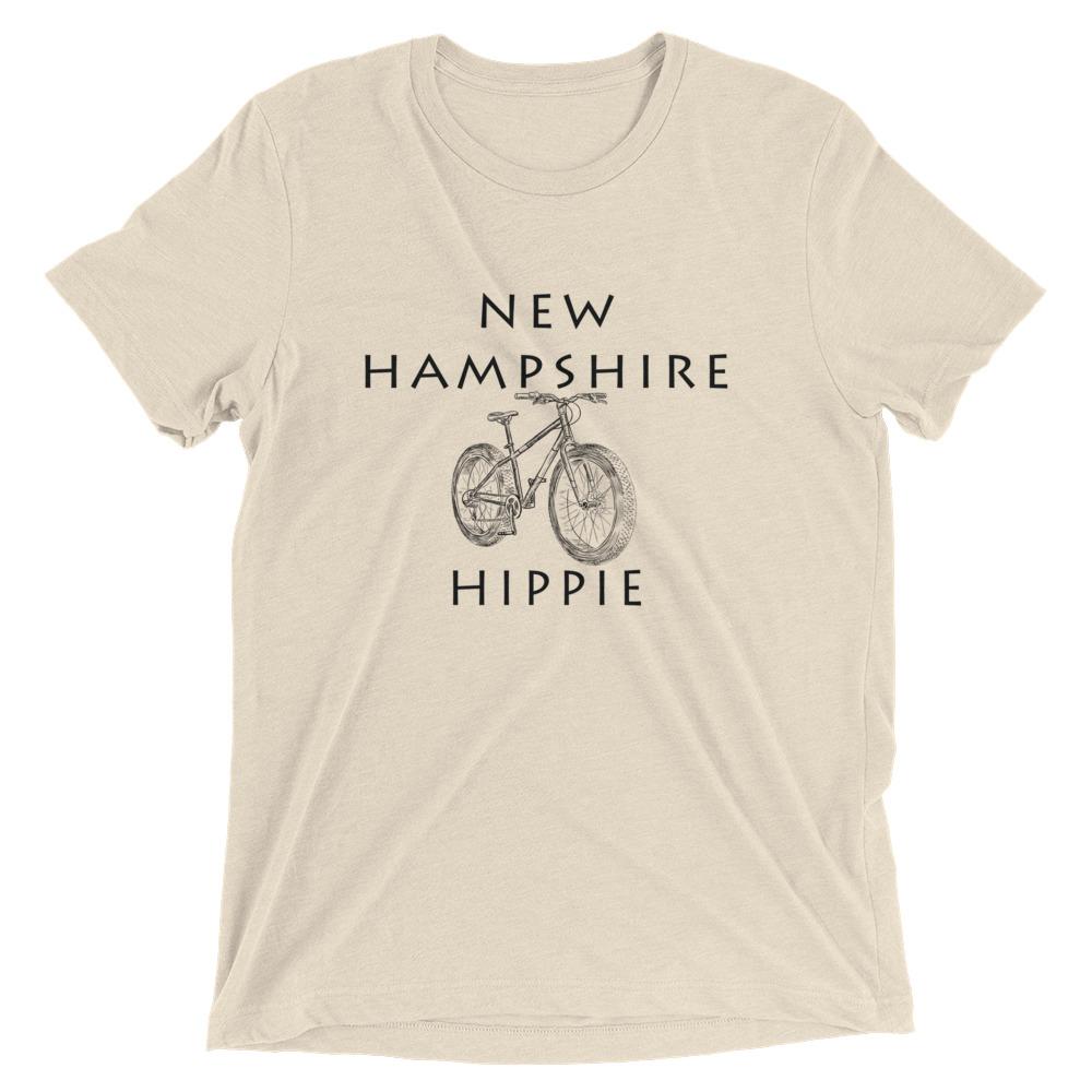 New Hampshire Bike Hippie Unisex Tri-blend T-Shirt
