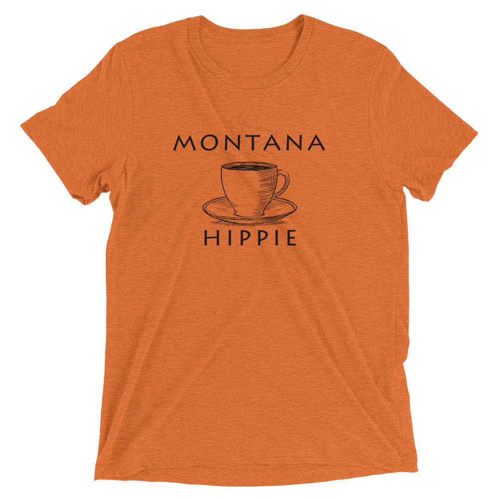 Montana Coffee Hippie Unisex Tri-blend T-Shirt