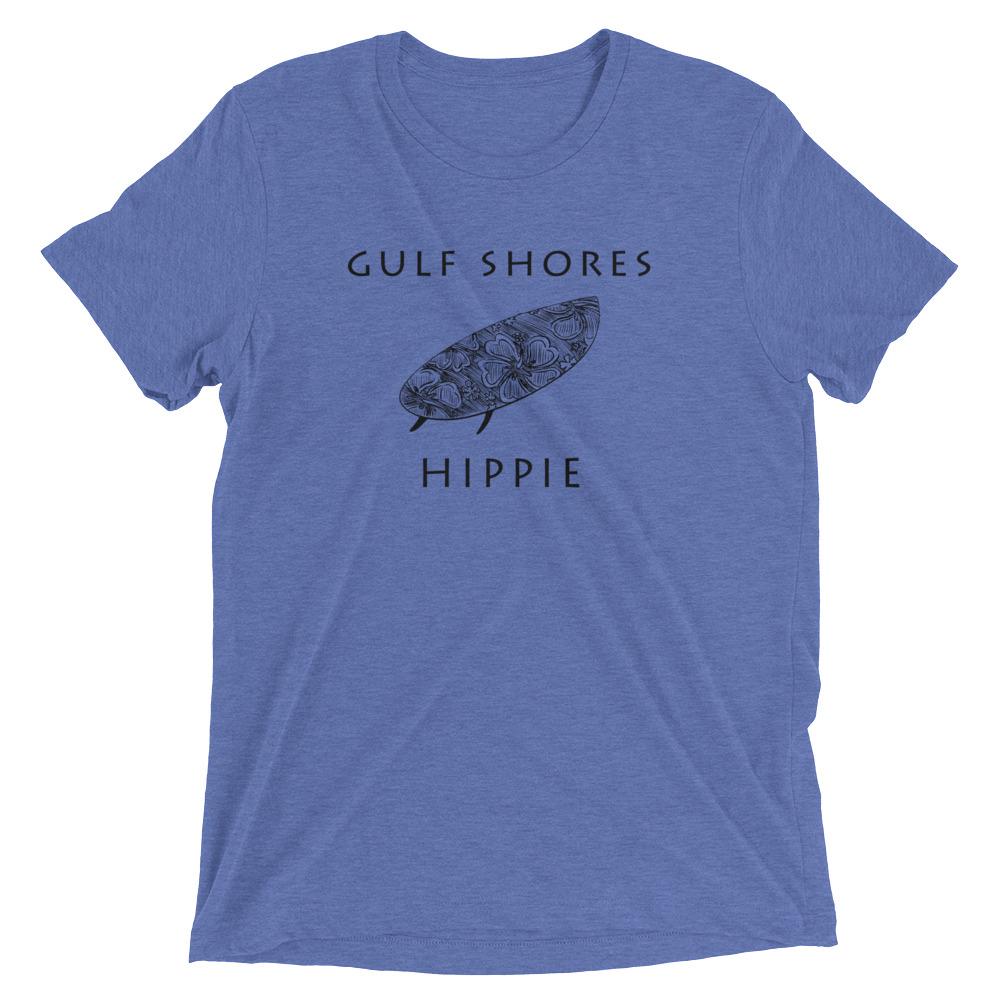 Gulf Shores Surf Hippie Unisex Tri-blend T-Shirt