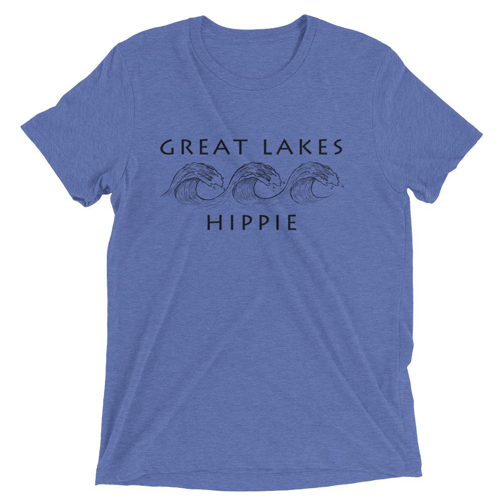 Great Lakes Lake Hippie™ Unisex Tri-blend T-Shirt